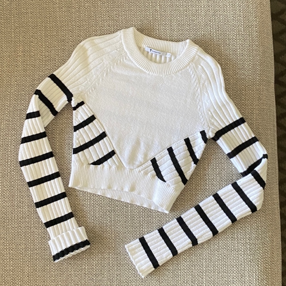 Alexander Wang Multi Direction Stripe Sweater Siz… - image 7